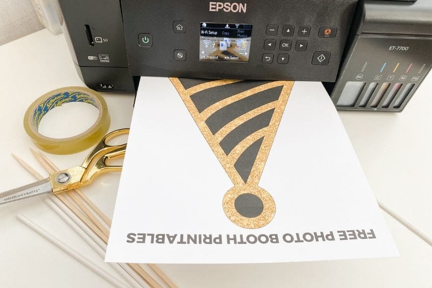 Free Printable New Year’s Eve Photo Booth Props 2025 Fun Party Essentials