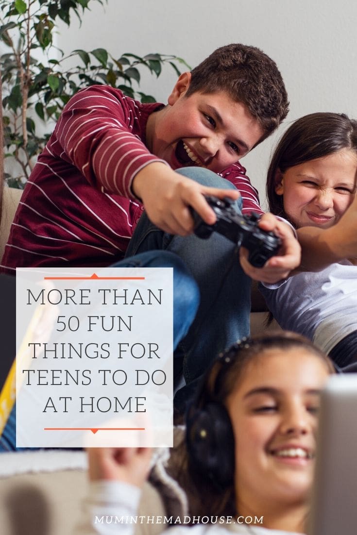 How do you encourage teenagers not to spend all of their spare time on their phones or video game?  Well, we have collected some activities for teens perfect for while school is on break