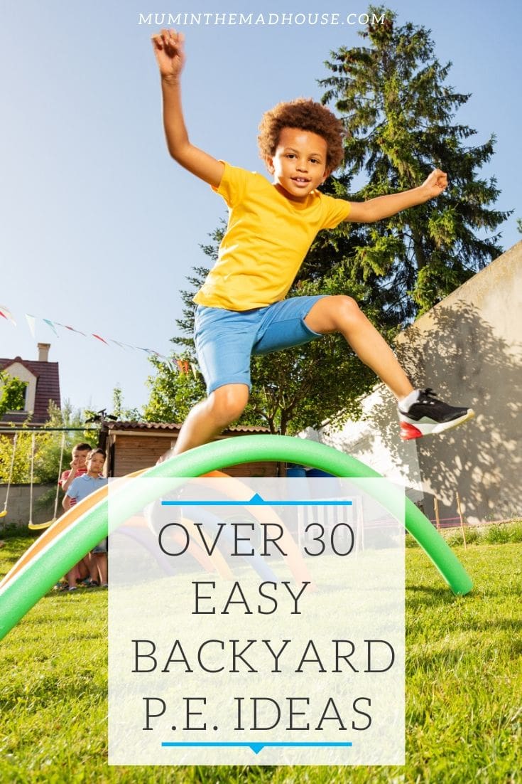 We are currently living in unprecedented times and with the UK in virtual lockdown having a garden or a backyard is an amazing resource and we are going to find it playing outside a vital part of our day to day lives.  So here are some fabulous way to get the kids exercising in the garden or backyard and fun ways to keep kids active in the garden. 
