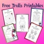 Trolls Activity Sheets - Free Printables | Mum In The Madhouse