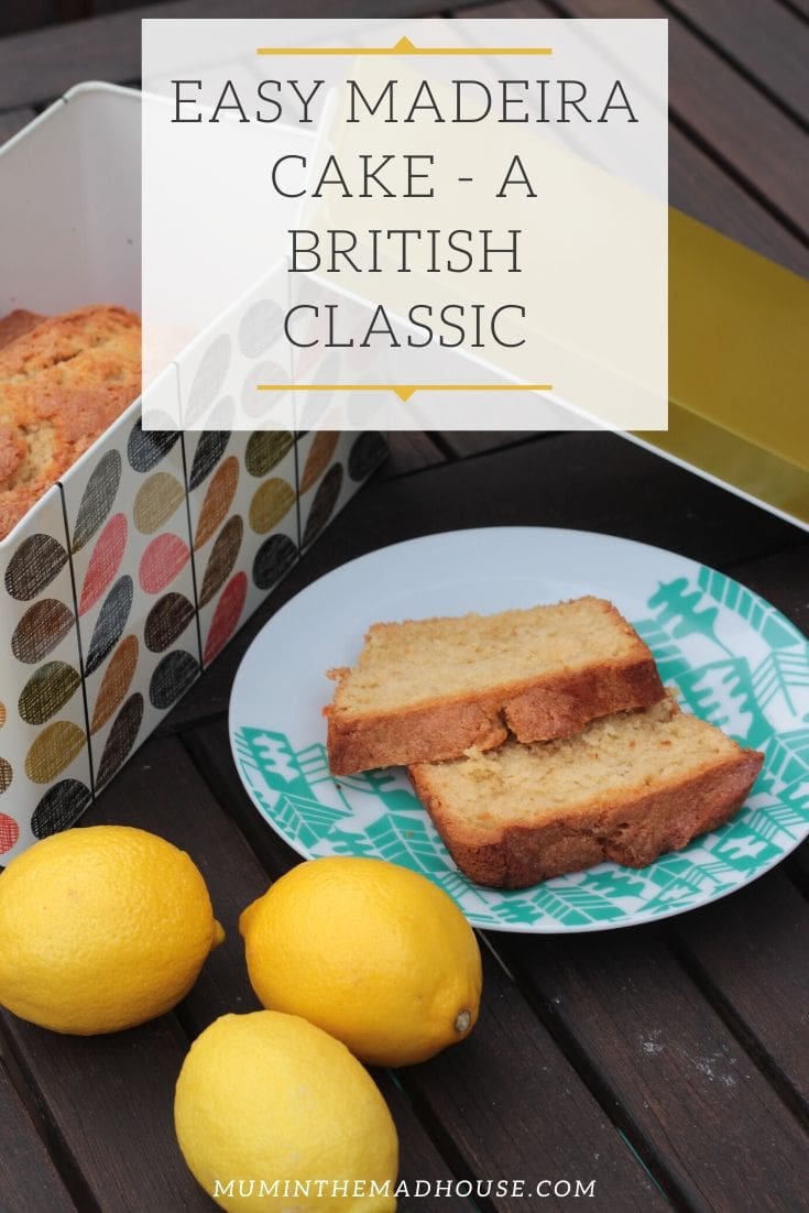 EASY Madeira Cake - a british classic