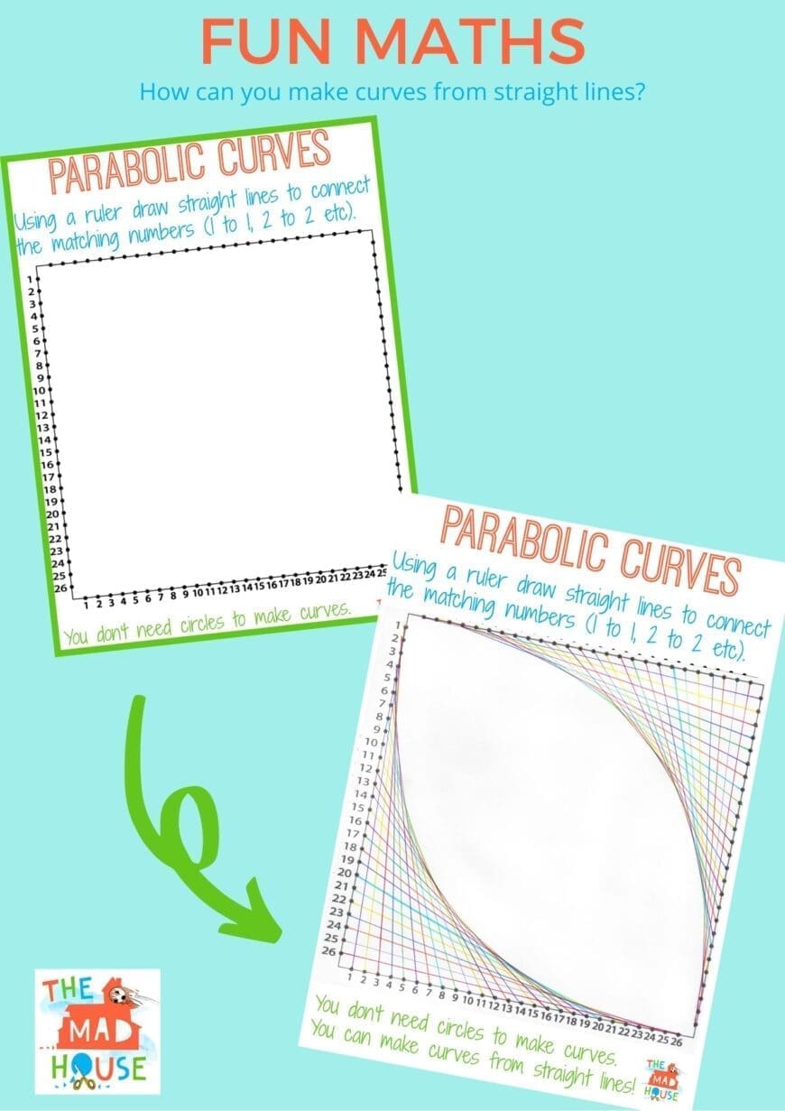 Parabolic Trianglic Ruler Curve Ruler PARABOLA RULER PARABOLA Stencil Parabolic Stencil For ...