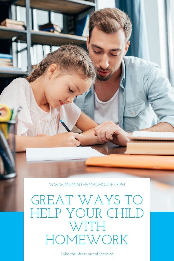 Here’s a few great ways to help your child with their homework. Take the stress out of homework for you and your child. 