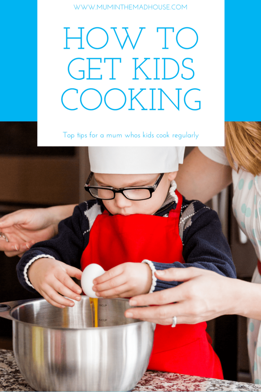 Follow our tips to get kids helping in the kitchen and before you know it they will have a fabulous life skill and be cooking for you.