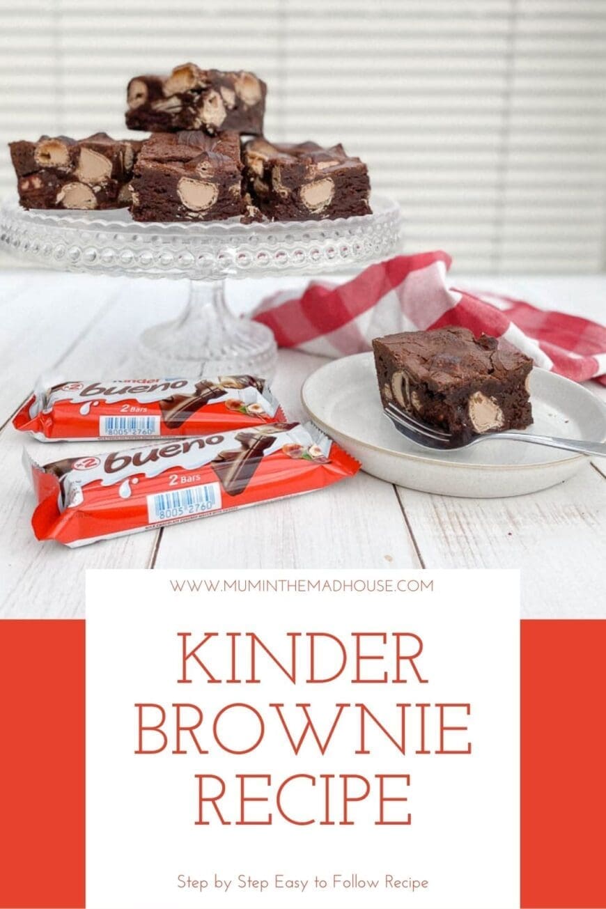 The Ultimate Kinder Bueno Brownies