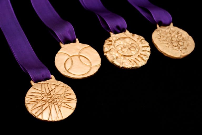 DIY Olympic Games Medal Craft