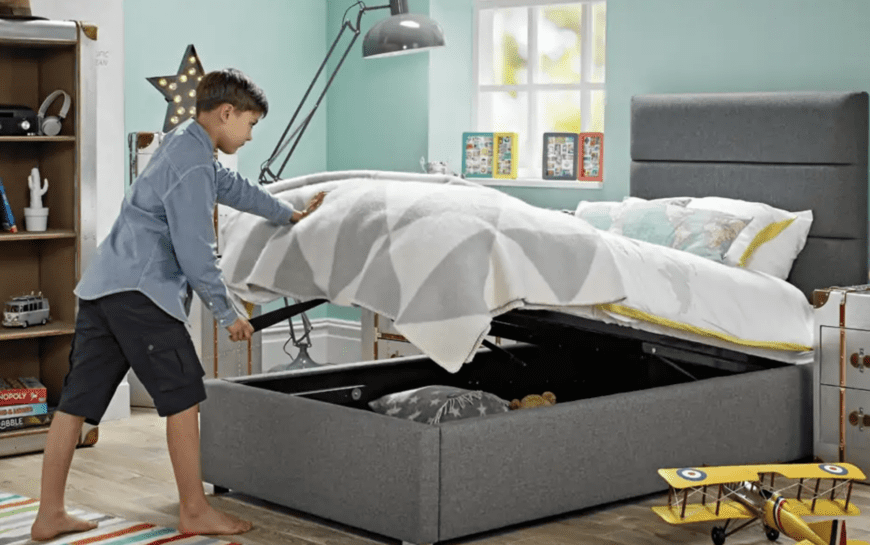 Jules Upholstered Ottoman Storage Bed