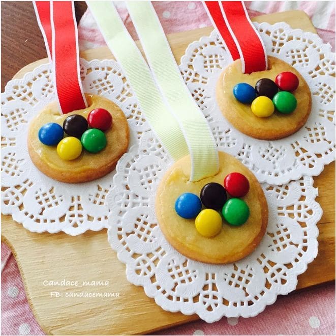 Edible Olympic Games Medals