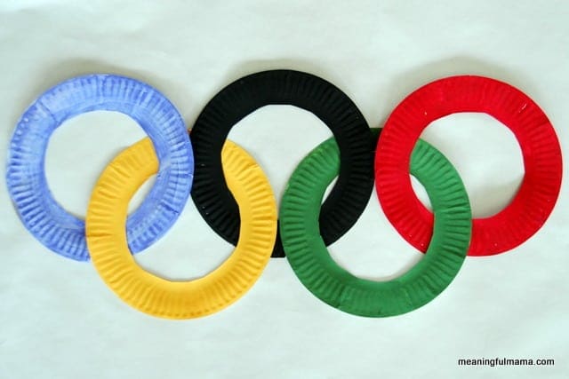 DIY Olympic Games Ring Craft