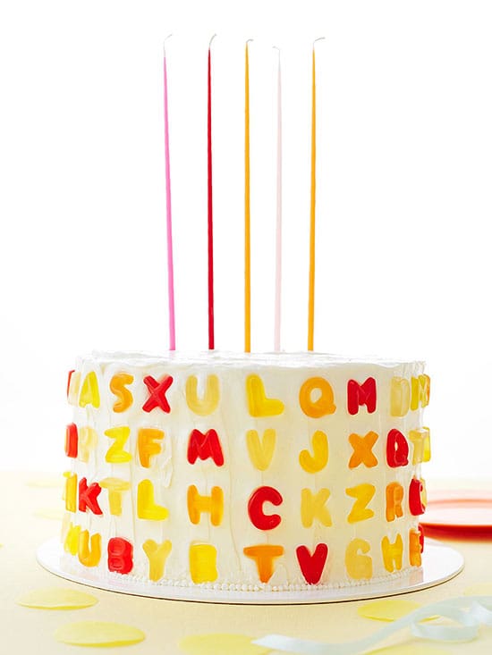 Alphabet party Cake