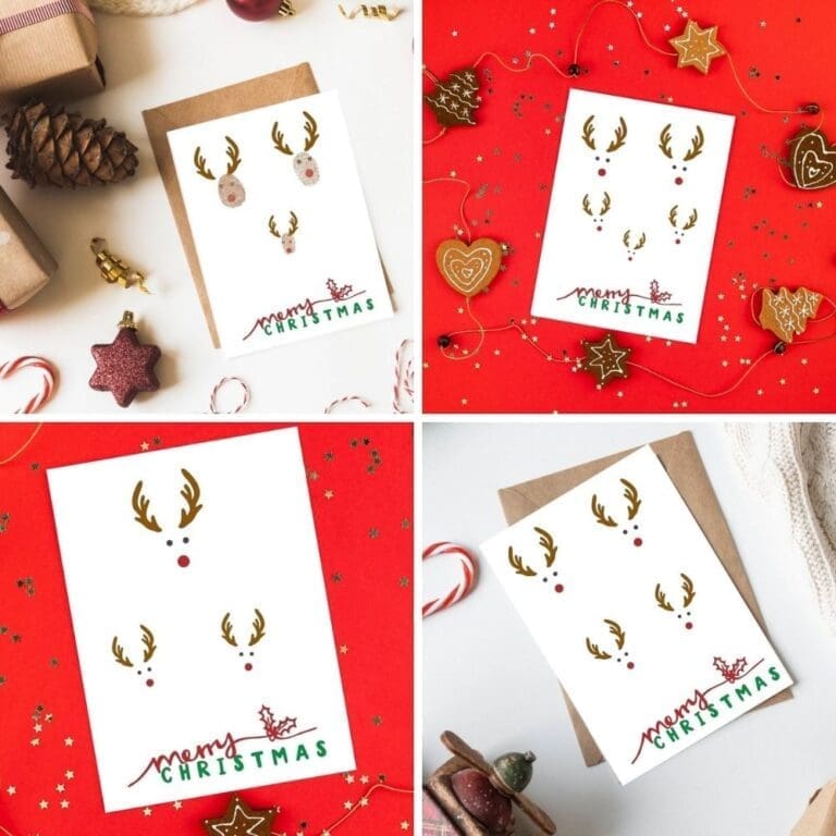 Fingerprint Christmas Cards: Creative and Personalized Holiday Greetings