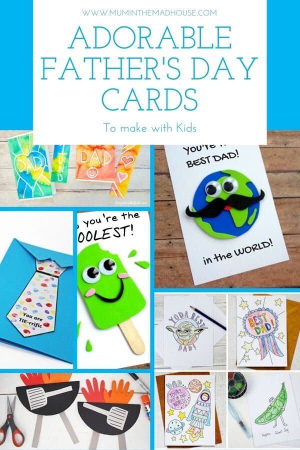 Adorable Father’s Day Cards to Make with Kids: Fun DIY Projects for a ...