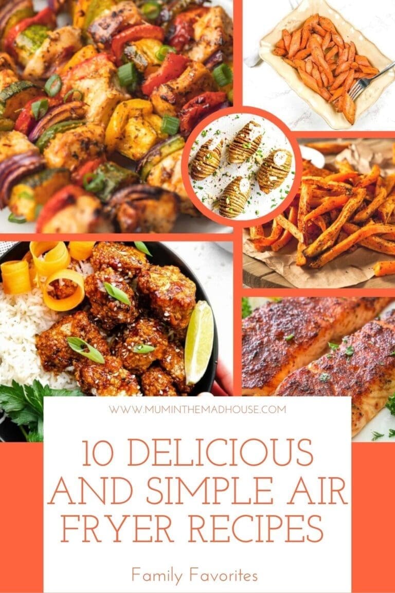 10 Delicious and Simple Air Fryer Recipes: Quick Meals for Busy Days