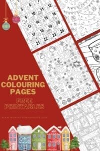 Free Color-In Advent Calendar Printables: Fun and Festive Activities ...