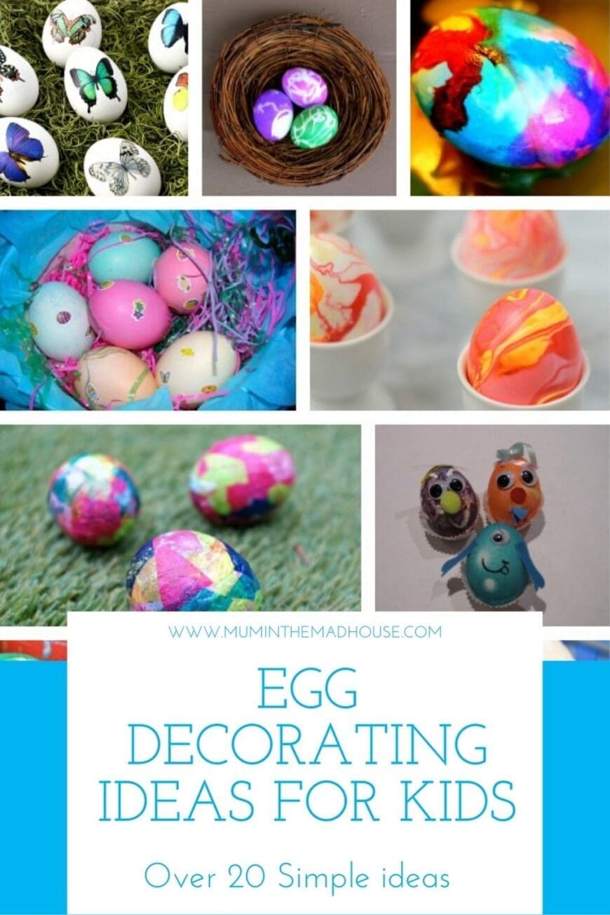 Over 20 Fun Easter Egg Decorating Ideas for Kids: Creative Crafts and