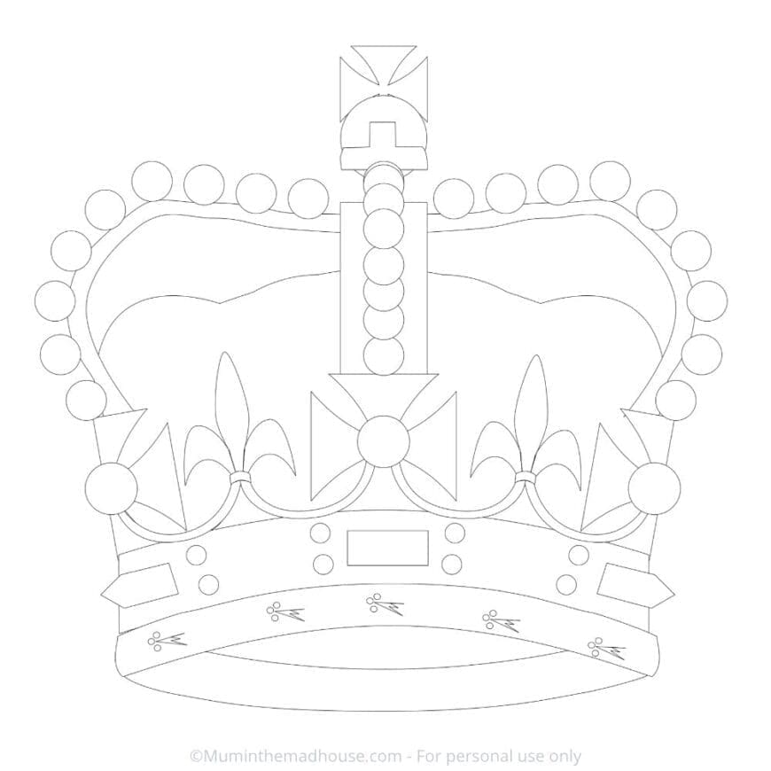 Learn About and Colour The Coronation Regalia - The Coronation of King