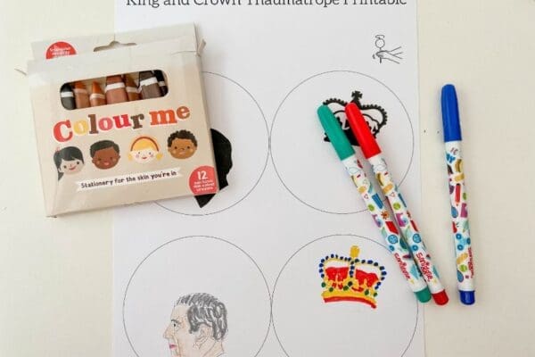 King Charles Thaumatrope Printable: A Fun and Educational Craft Activity