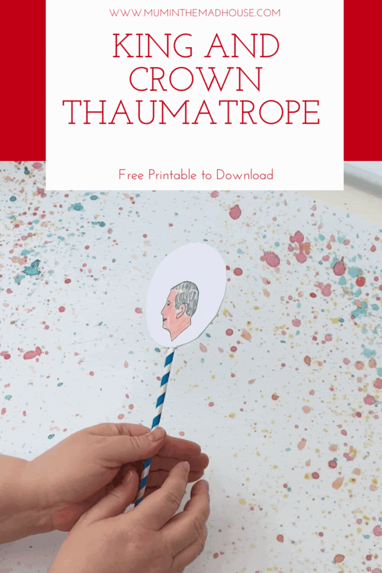 King Charles Thaumatrope Printable: A Fun and Educational Craft Activity