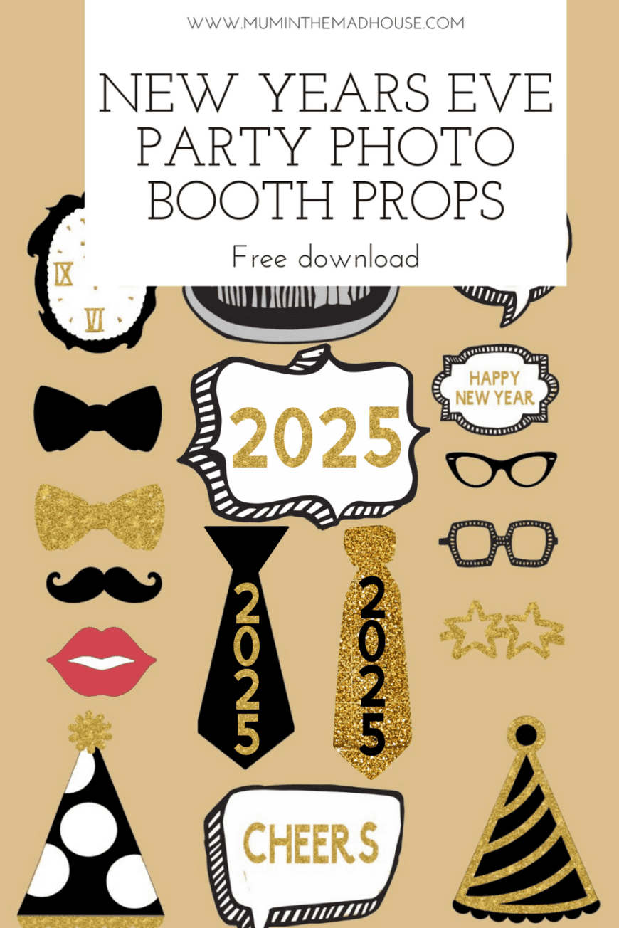 Free Printable New Year's Eve Photo Booth Props 2025 – Fun Party Essentials free-printable-new-year-s-eve-photo-booth-props-2025-fun-party-essentials