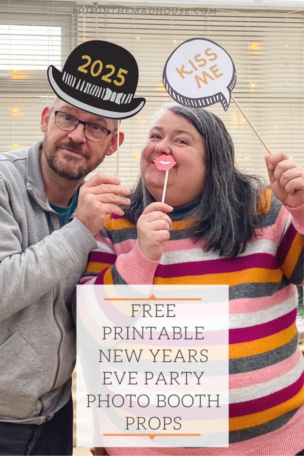 Free Printable New Year’s Eve Photo Booth Props 2025 – Fun Party Essentials