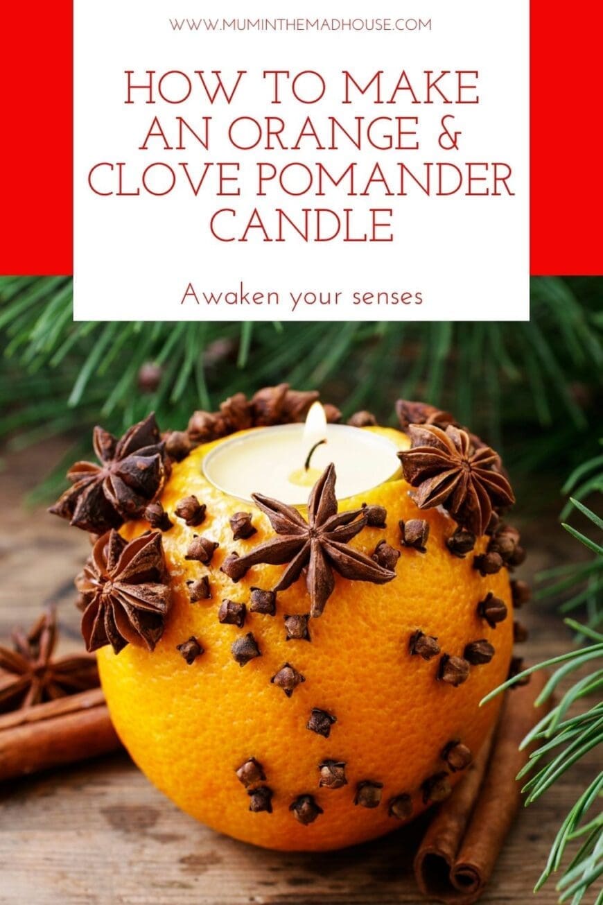 Pomander balls are a fancy term for oranges decorated with cloves that make your home smell amazing for the holidays. DIY pomander balls can be hung as ornaments, used in garlands, or arranged as a part of a festive holiday centerpiece with tea lights as we have here. Get our must-have tips for creating your own orange pomanders