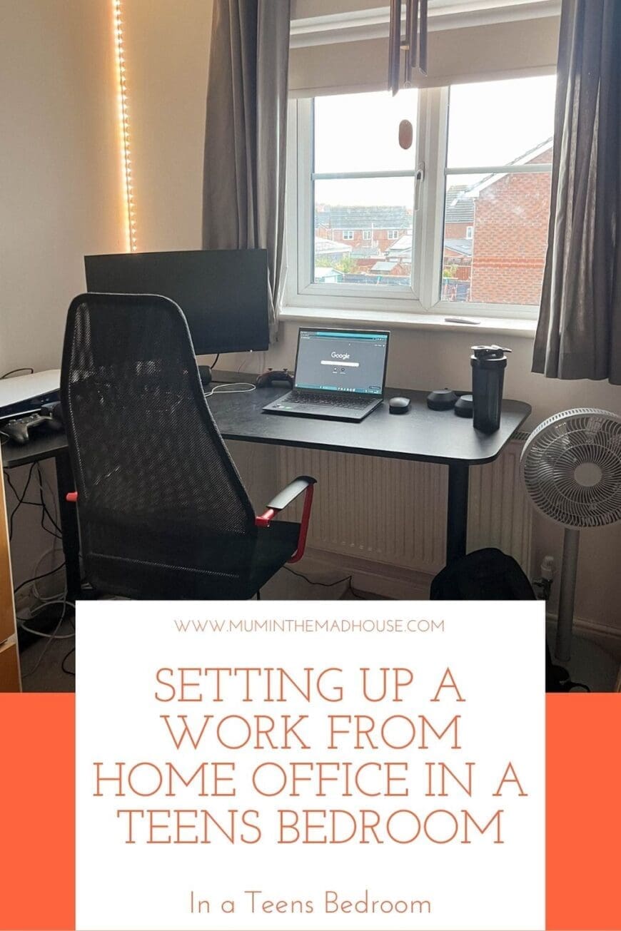Transform your teenagers bedroom into an office set-up that would enables them to be productive but also remain comfortable during their working day.
