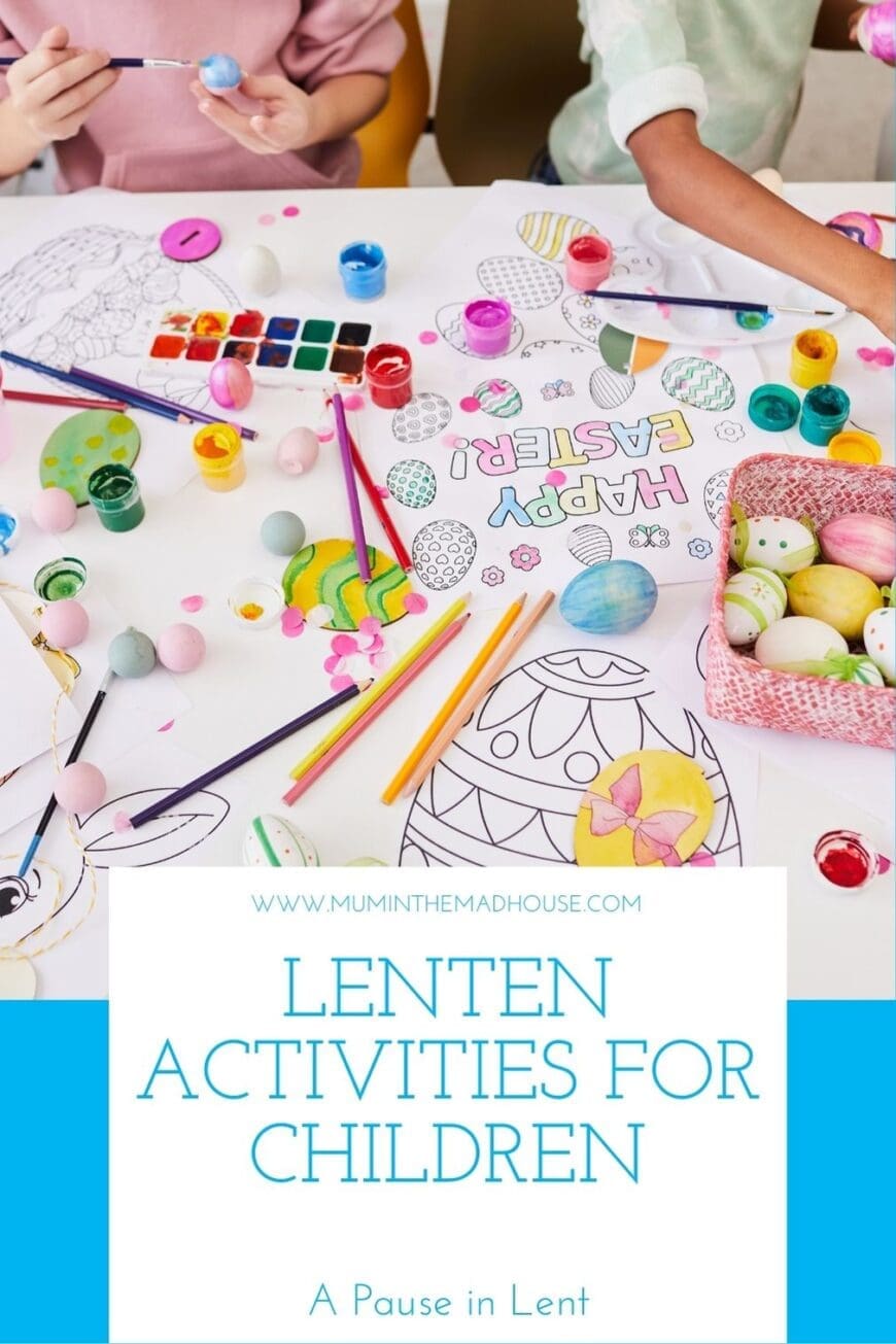 Kids Activities for Lent that are easy to do at home and reinforce Lenten learning and faith - choose from our Lenten Activities for kids which are best for your family this Easter Season.