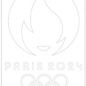 Paris 2024 Olympic Colouring Page Download