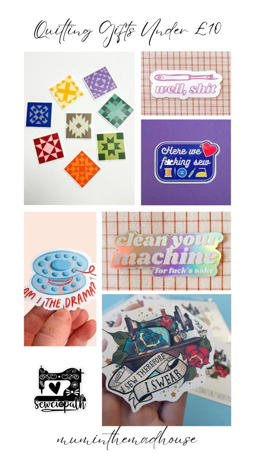 Shopping for your creative friend with a passion for quilting or sewing? These are the best gifts for quilters and sewers under £10.  