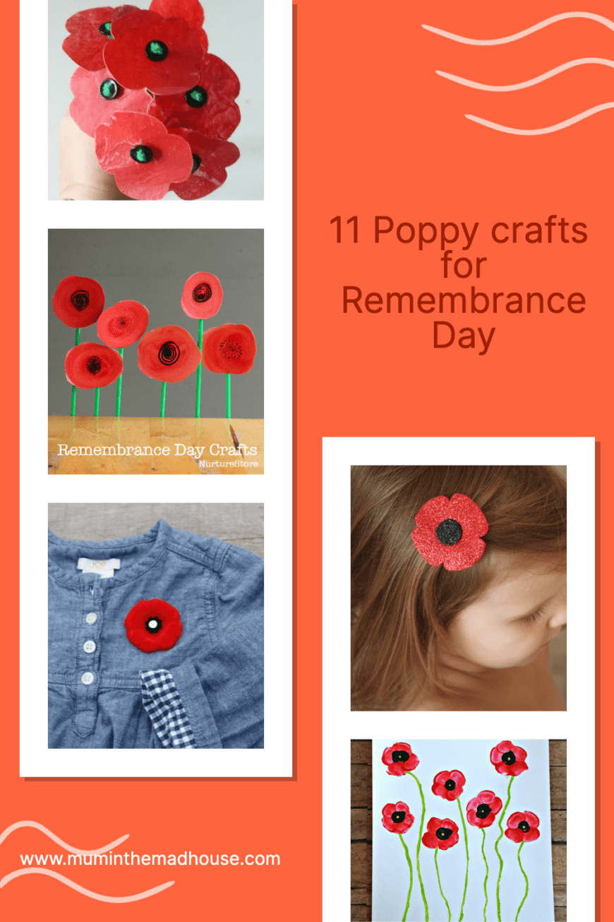 11 Creative Poppy Crafts for Remembrance Day – DIY Ideas for All Ages ...