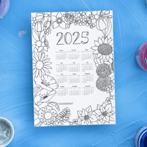 2025 Floral Calendar Download