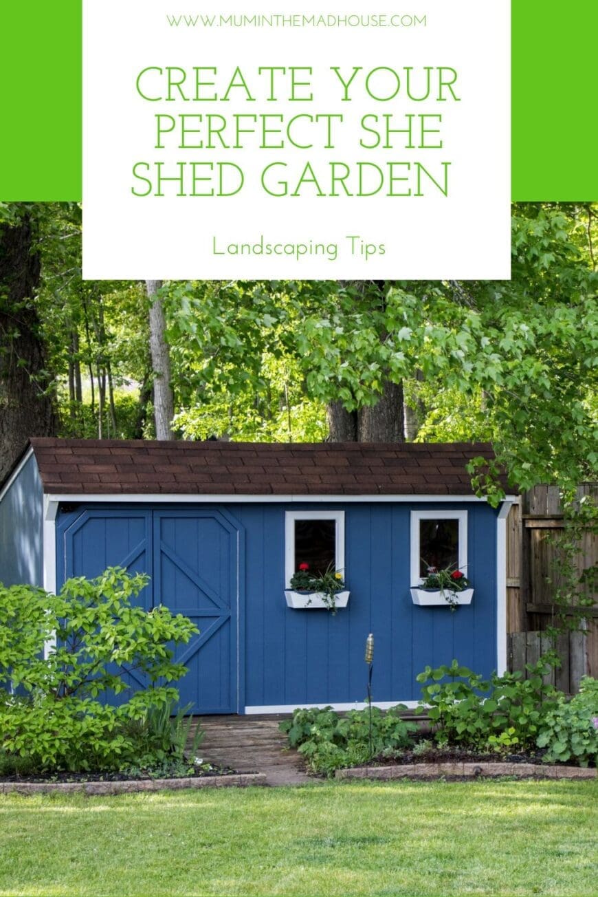 Ready to design your dream she shed garden? Discover easy landscaping tips to transform your outdoor space into a cozy and beautiful retreat with plants, paths, and dƩcor.