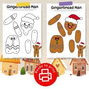 Articulated Gingerbread Man Puppet Download