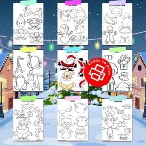Christmas Character Dress-Up Dolls Download
