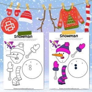 Articulated Snowman Puppet Download