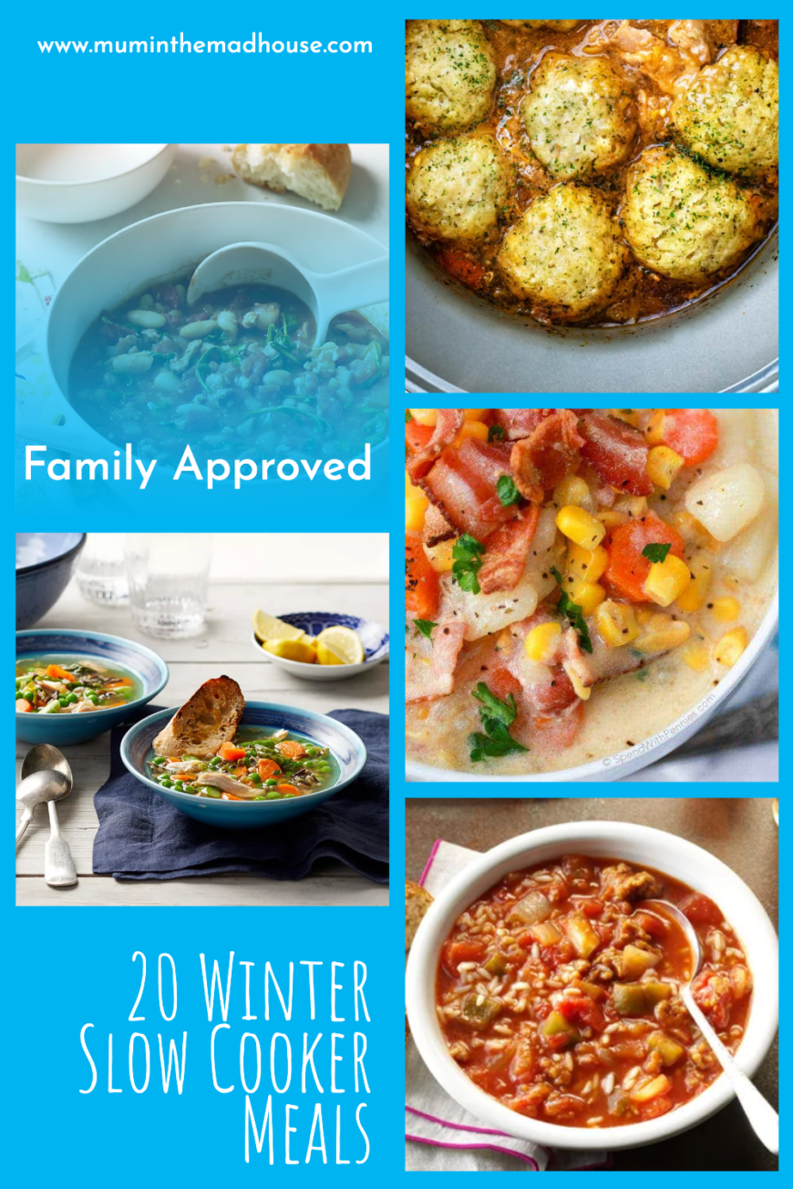Warm up your winter with these 20 slow cooker recipes! Perfect for families, these hearty meals include stews, soups, and casseroles that are easy to prepare and delicious to share. 