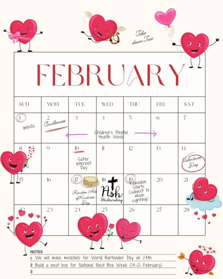 February 2025 Could-Do List – Fun Family Activities & Celebrations