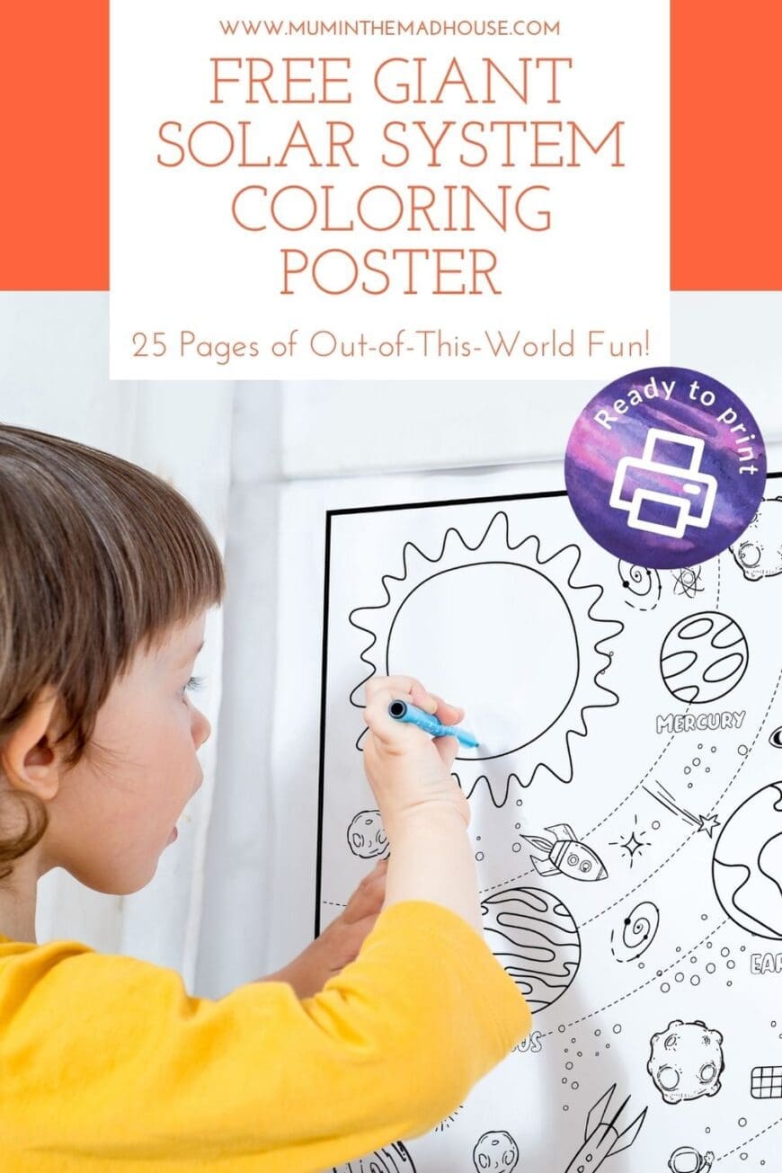 Giant Solar System Printables