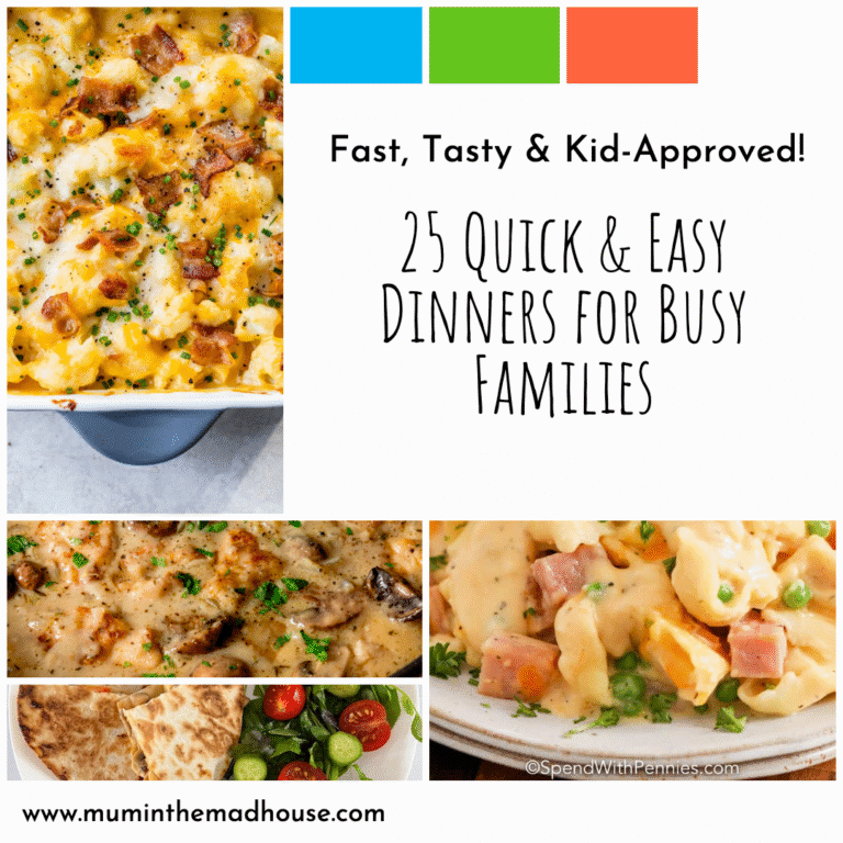 25 Quick and Easy Family Dinners | Simple Weeknight Meals Kids Love