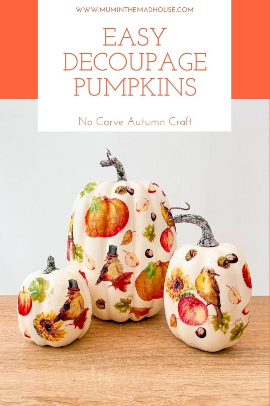 Try this fun napkin pumpkin craft for kids and adults! Budget-friendly, no mess, and perfect for Halloween or autumn decorating. Download our free printable pattern sheet to get started.