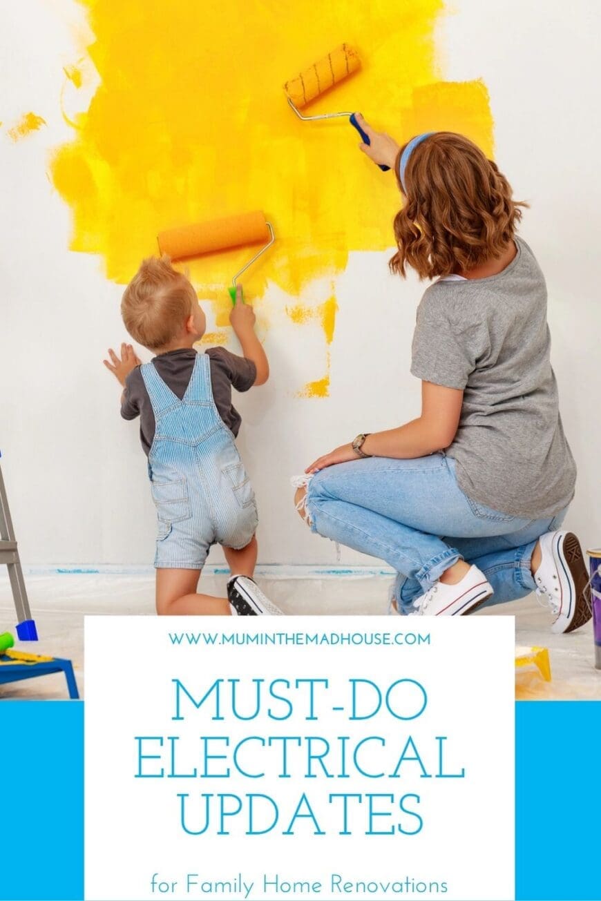 Don’t overlook your electrics! From LED lighting to panel upgrades, here’s what every mum should do before starting a renovation. 💡