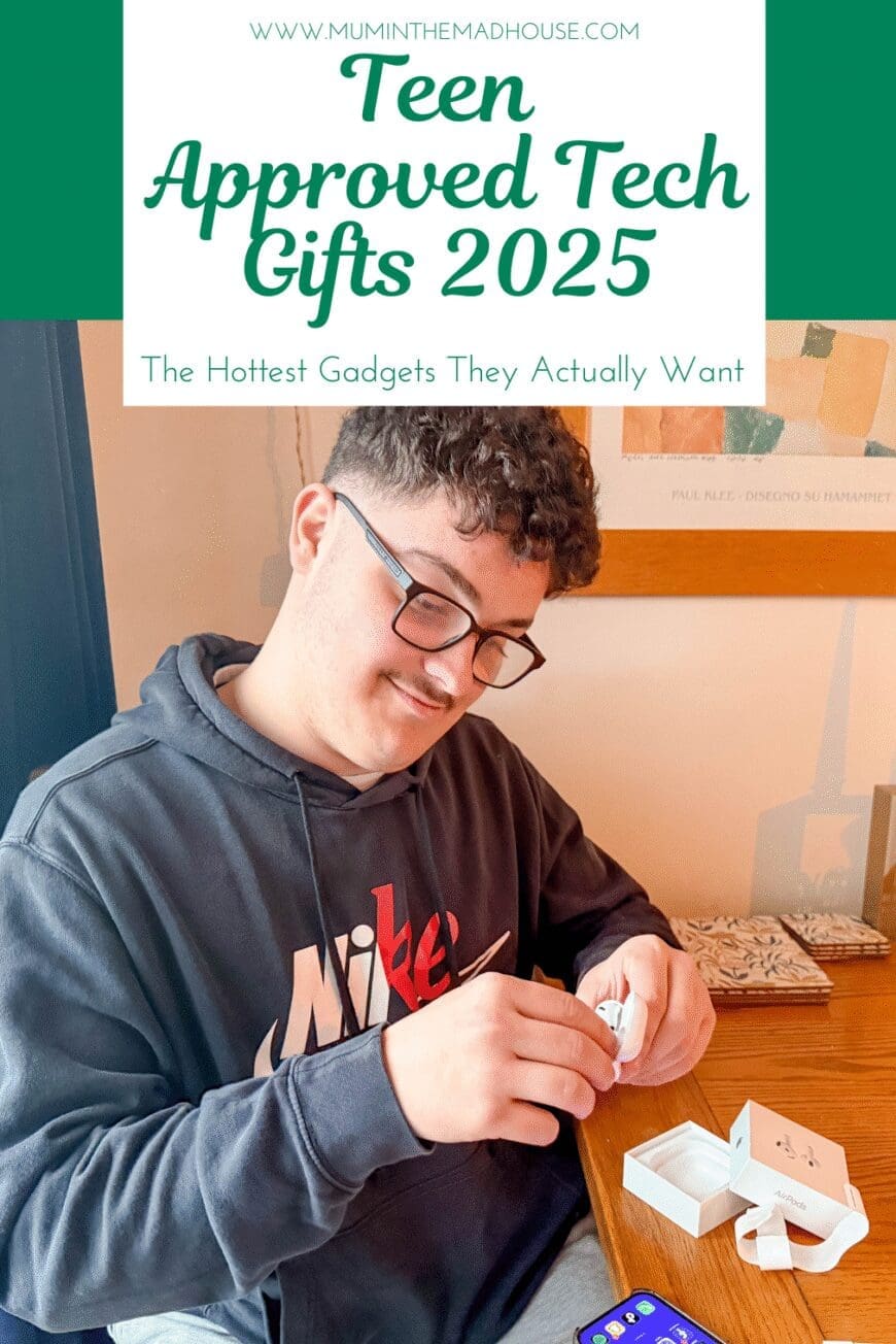Discover the teen-approved tech gifts your kids actually want in 2025! From gaming consoles and creator gear to audio tech, instant-print cameras, smartwatches, VR headsets and more — this gift guide covers every budget and interest. Curated with real teen feedback (including Maxi & Mini!), this is your go-to list for Christmas, birthdays or special treats.
