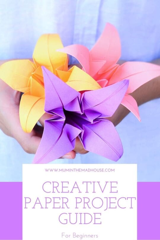 Project Pappers Creative Paper Project Guides for Easy Skill Building