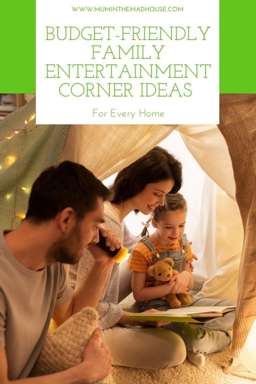 Create a warm and cozy family entertainment corner without overspending. Discover budget-friendly ideas for movie nights, gaming spaces, board games, comfy seating, and family bonding at home.